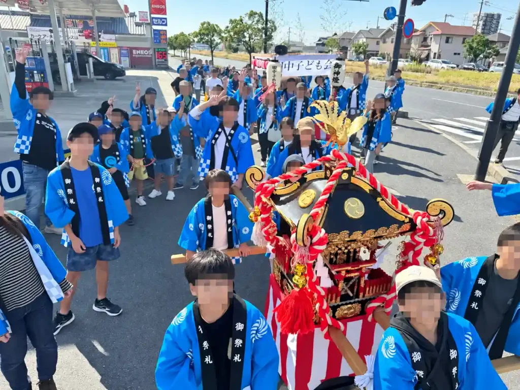 子ども神輿